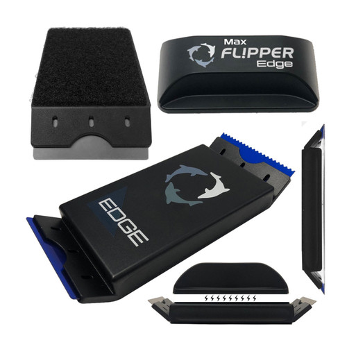 Flipper Edge Max Float Magnetic Algae Cleaner - Up to 1"