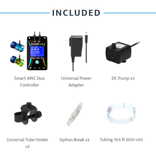 AutoAqua AWC Auto Water Change Duo G2