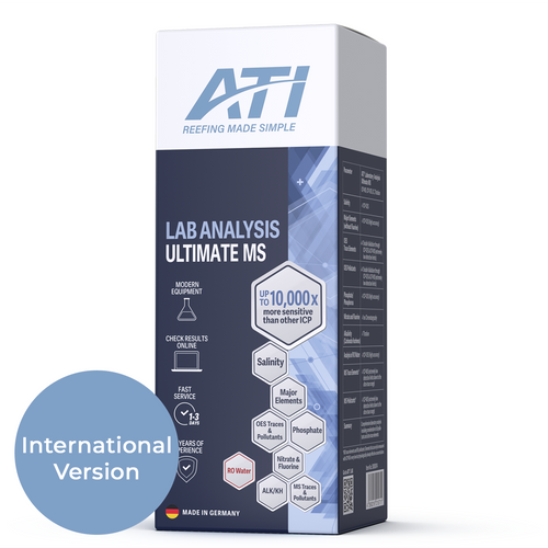 ATI ICP-MS Ultimate Lab Water Analysis - International / No Return Shipping