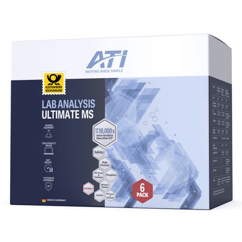 ATI ICP-MS Ultimate Lab Water Analysis (6-Pack) - With Return Shipping