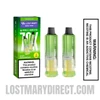 Sour Apple Ice Lost Mary Nera Fullview 70K Vape Pod with package box