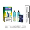 Miami Mint & Winter Mint Lost Mary Nera Fullview 70K Disposable Vape Kit With Package Box
