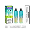 Winter Mint Lost Mary Nera Fullview 70k Vape Pod With Package Box