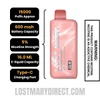 Watermelon B-Burst Lost Mary MT15000 Turbo Vape Specifications