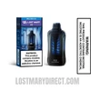 Blue Razz Ice Lost Mary VIZ 55K Disposable Vape With Package Box