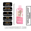 White Gummy Off Stamp X Crystal Cube 35K Disposable Vape Pod Specifications