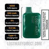 Black Mint Lost Mary OS5000 Disposable Vape Specifications