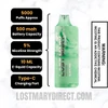 Black Mint Lost Mary MO5000 Disposable Vape Specifications