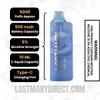Blue Trio Lost Mary MO5000 Disposable Vape Specifications