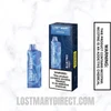 Blue Trio Lost Mary MO5000 Disposable Vape With Package Box