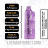 Grape Jelly Lost Mary MO5000 Disposable Vape Specifications