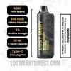 Colombian Coffee Ice Lost Mary MO5000 Disposable Vape Specifications