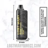 Iced Peach Colada Lost Mary MO5000 Disposable Vape Dimension