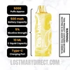 Ginger Brown Lost Mary MO5000 Disposable Vape Specifications