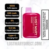 Sakura Berry Peach Ice Lost Mary OS5000 Disposable Vape Specifications