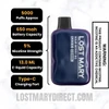 Sour Berry BG Lost Mary OS5000 Cosmic Edition Vape Specifications