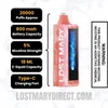 Strawberry Ice Lost Mary MO20000 PRO Diposable Vape Specifications