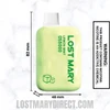 Lemon Mint Lost Mary OS5000 Disposable Vape Dimensions