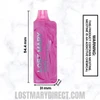 Cherry Blossom Grape Lost Mary MO5000 Disposable Vape Dimension 