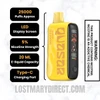 Taurus Lost Mary Quasar OS25000 Diposable Vape Specifications