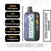 Aquarius Lost Mary Quasar OS25000 Diposable Vape Specifications