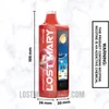 Strawberry Kiwi Lost Mary MO20000 PRO Diposable Vape Dimension