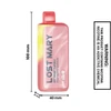 Raspberry Banana Lost Mary MT15000 TURBO Dimension