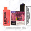 White Strawberry Lost Mary MT15000 TURBO Frozen  Edition Package Box