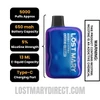 Berry Cherry Lost Mary OS5000 Cosmic Disposable Vape Specifications