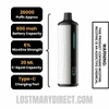 Lemon Mint Urban Tale x Lost Mary E-Hookah Disposable Vape Specifications