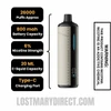 Saudi Champagne Urban Tale x Lost Mary E-Hookah Disposable Vape Specifications