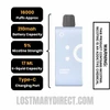 Rainbow Sherbet Off Stamp SW16000 Disposable Pod Specifications
