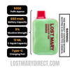 Cranberry Kiwi Lost Mary OS5000 Vape Specifications