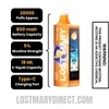 Hawaiian Pop Lost Mary MO20000 Pro Vape Specifications