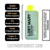 Green Apple Lime Lost Mary MT15000 Turbo Specifications