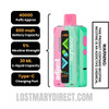 Black Razz Baja Adjust MyFlavor 40K Disposable Vape Specification