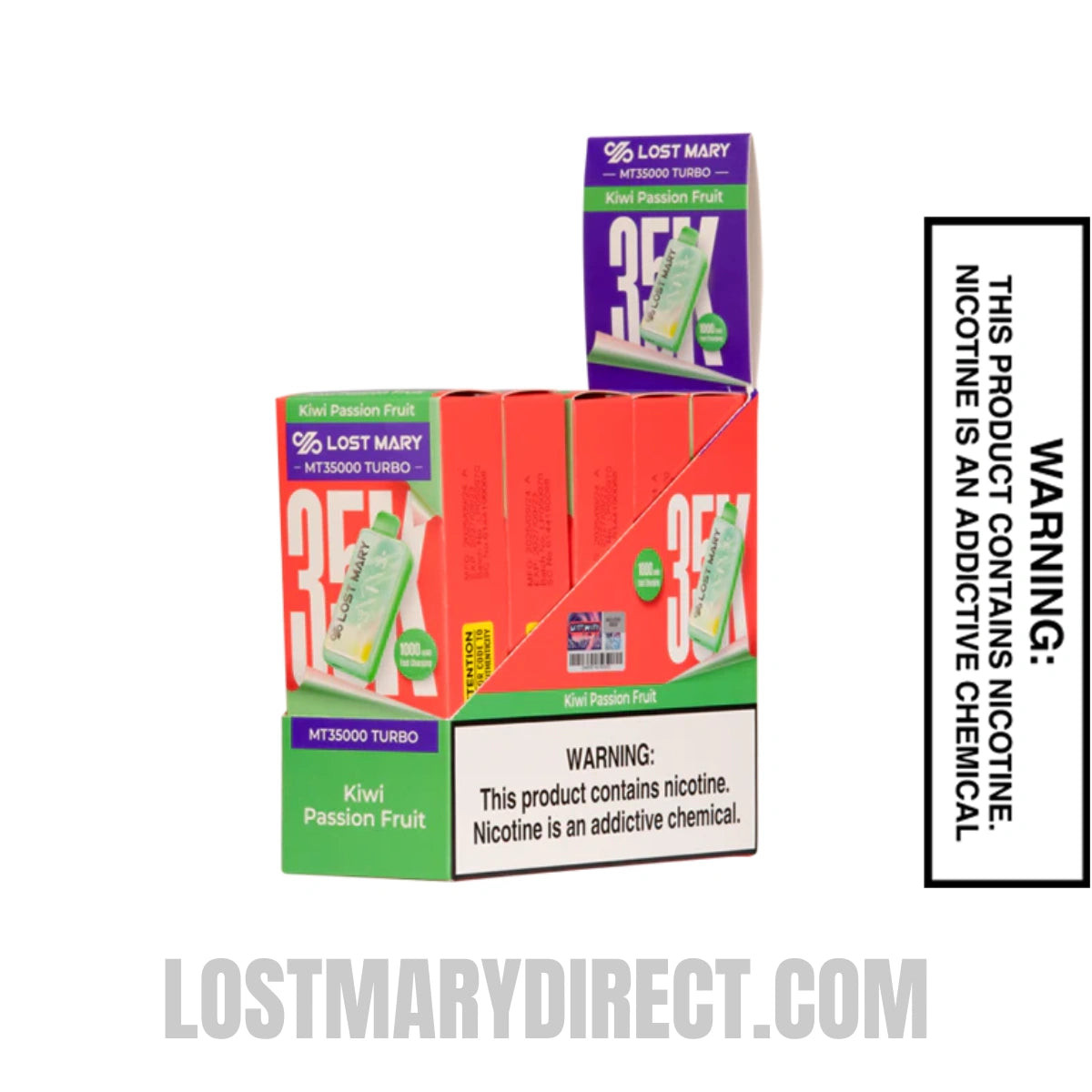 Kiwi Passion Fruit Lost Mary MT35000 Disposable Vape