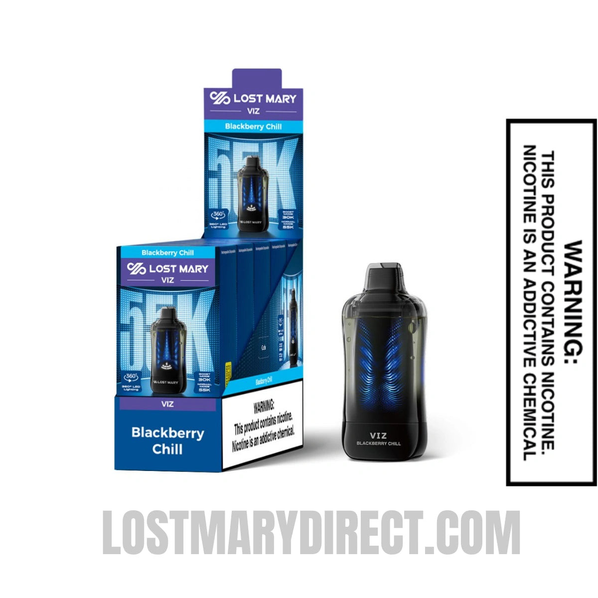 berry ꕤ︎︎·͜· Blackberry Chill Lost Mary VIZ 55K Disposable Vape