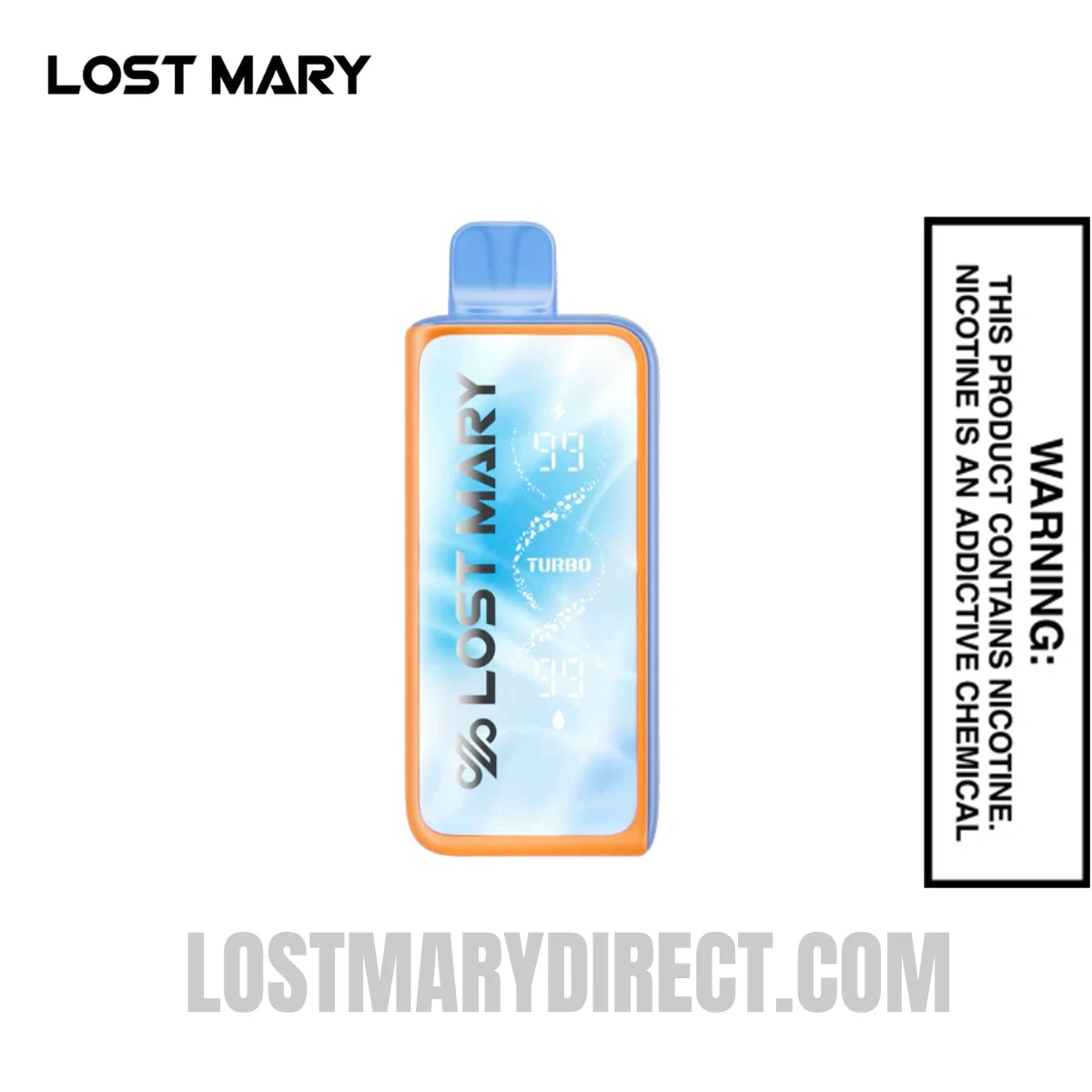 Blue Razz Cotton Carnival Lost Mary MT35000 Turbo Vape