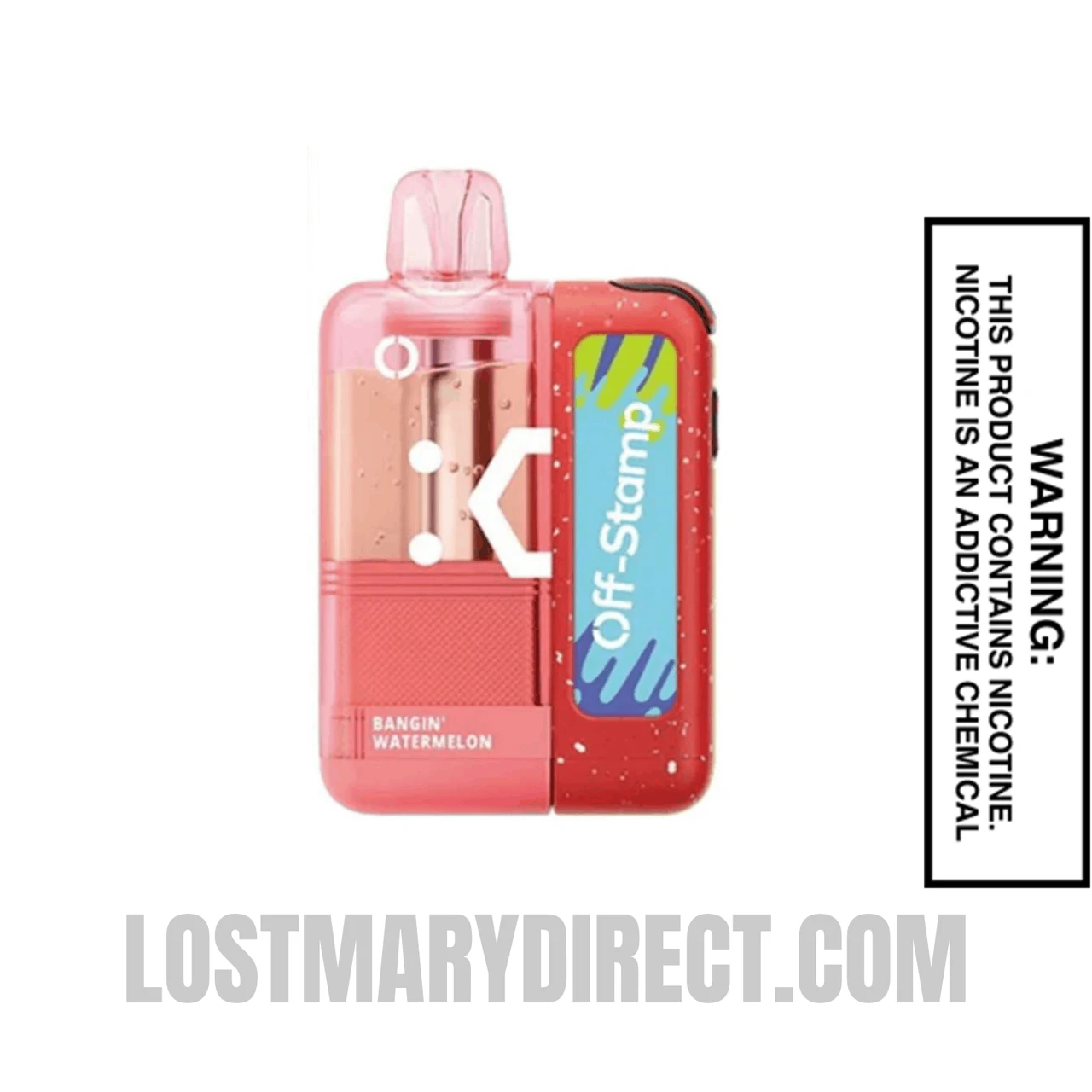 Bangin' Watermelon Off Stamp X Cube Crystal Cube 35K Disposable Kit