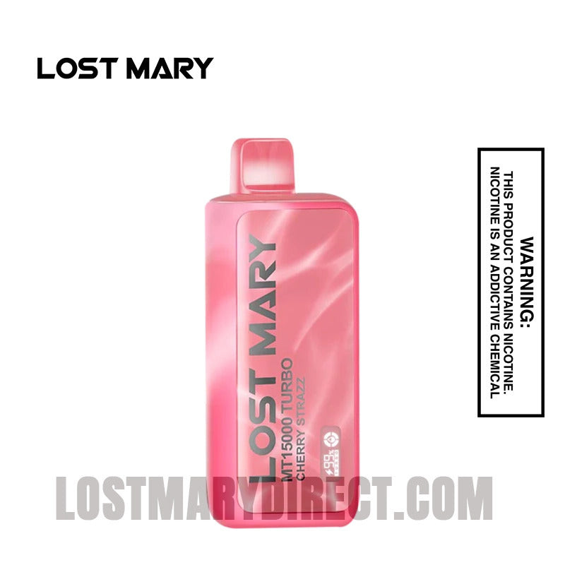 Buy Cherry Strazz Lost Mary MT15000 TURBO Vape | 15000 Puffs
