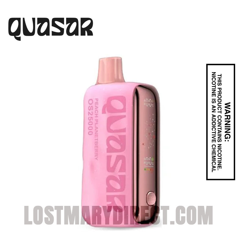Peach Planetberry Lost Mary Quasar OS25000 Disposable Vape