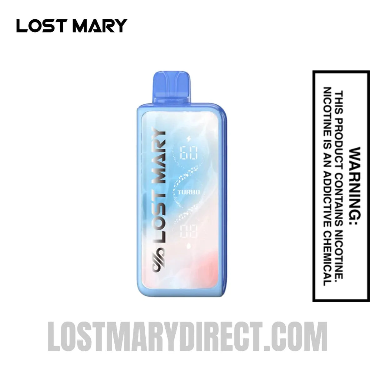あいす　mary ホワイト White Gami Lost Mary MT35000 Turbo Vape | Lost Mary Direct