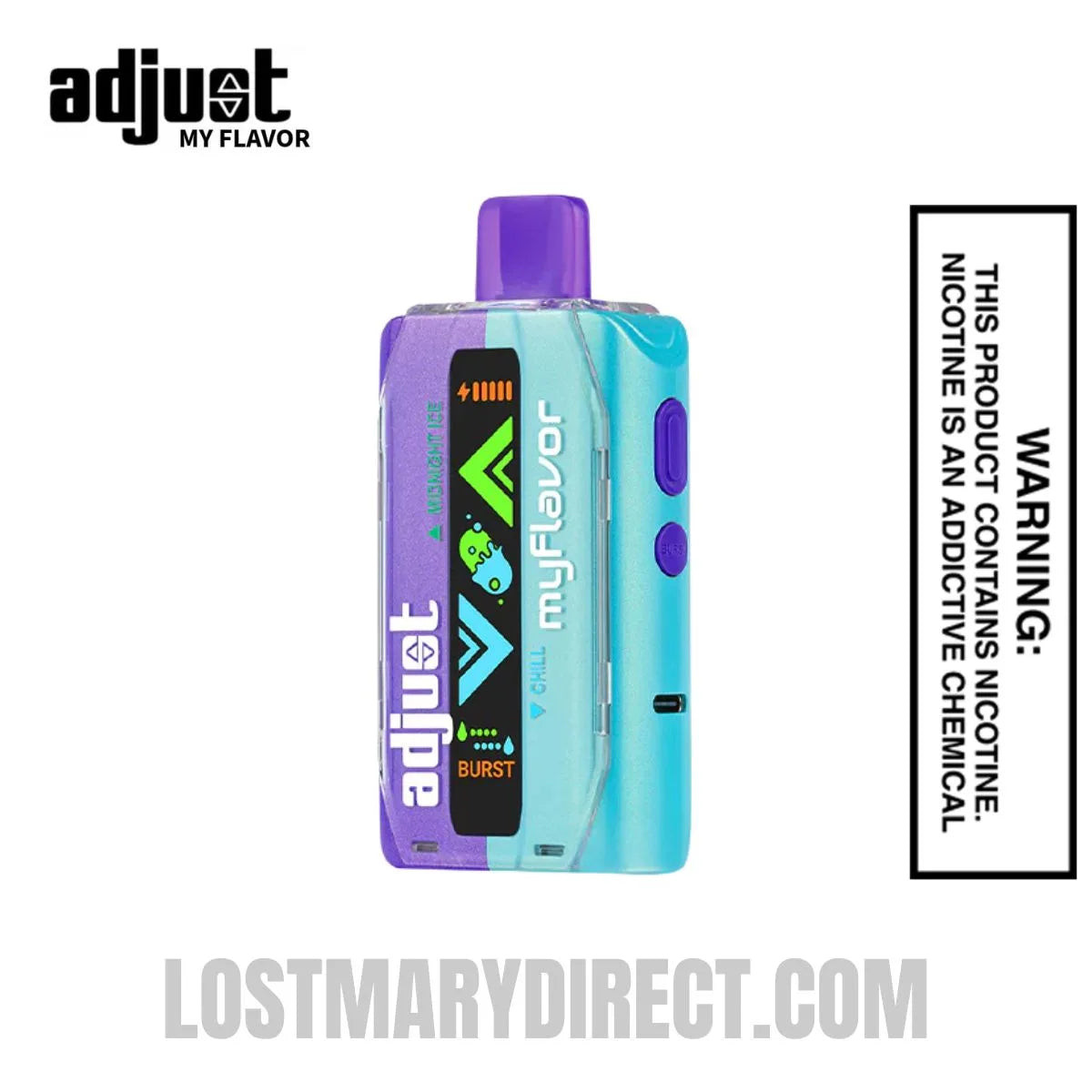 Midnight Ice Chill Adjust MyFlavor Vape