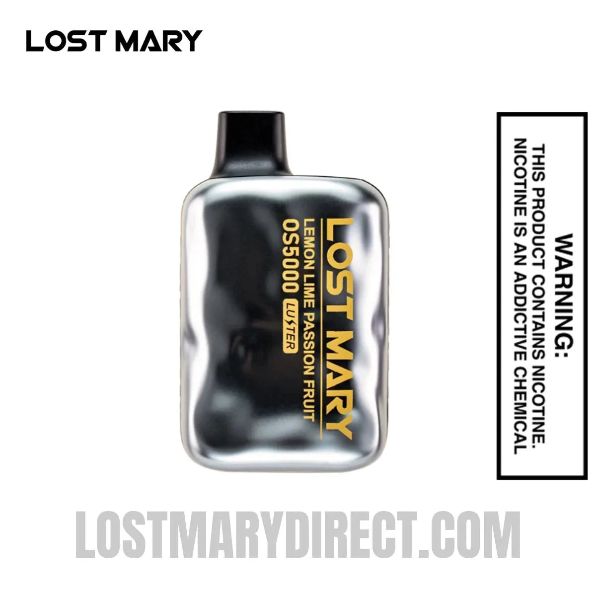 Lemon Lime Passion Fruit Lost Mary OS5000 Luster Vape