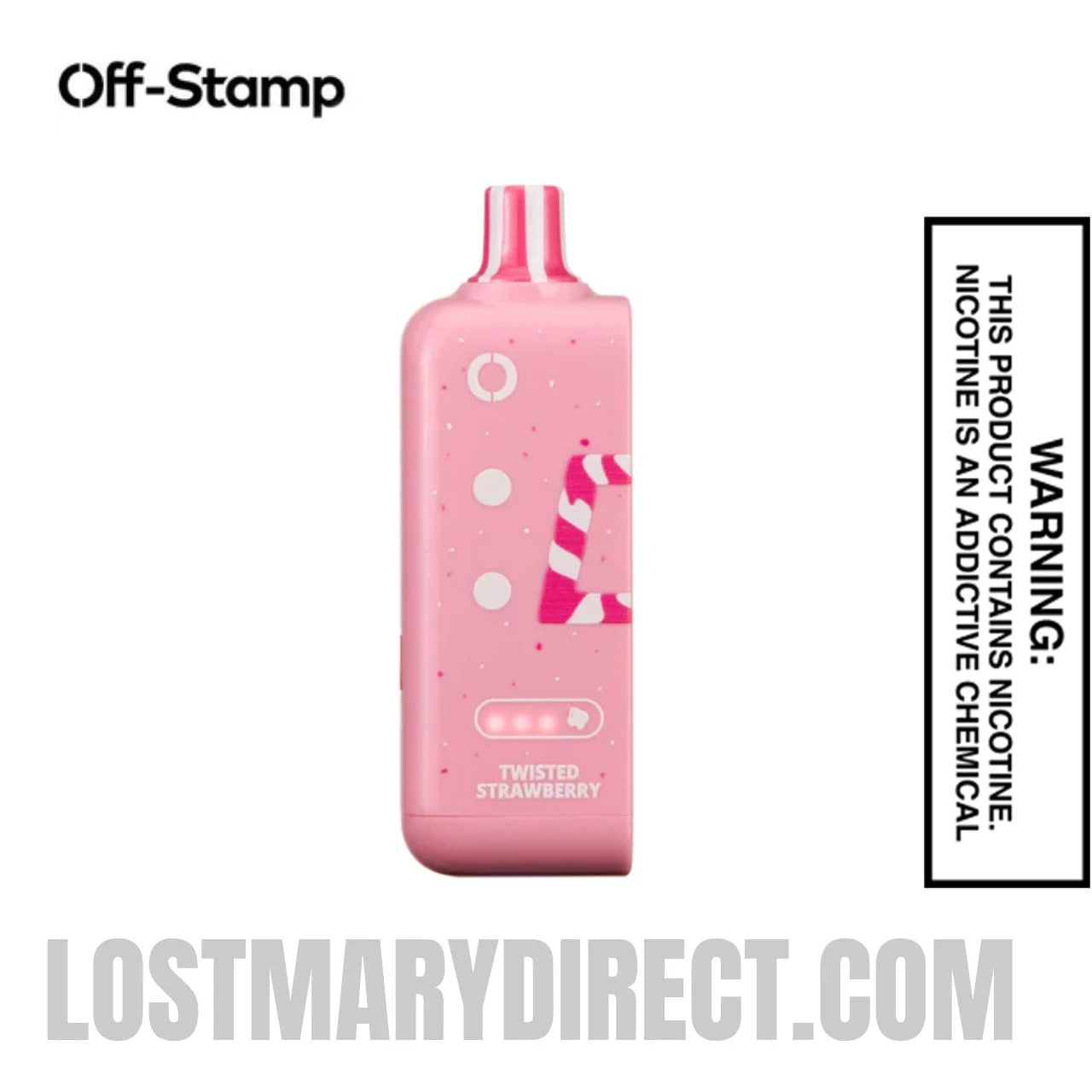 Twisted Strawberry Off Stamp Sweet X-Cube Vape Pod