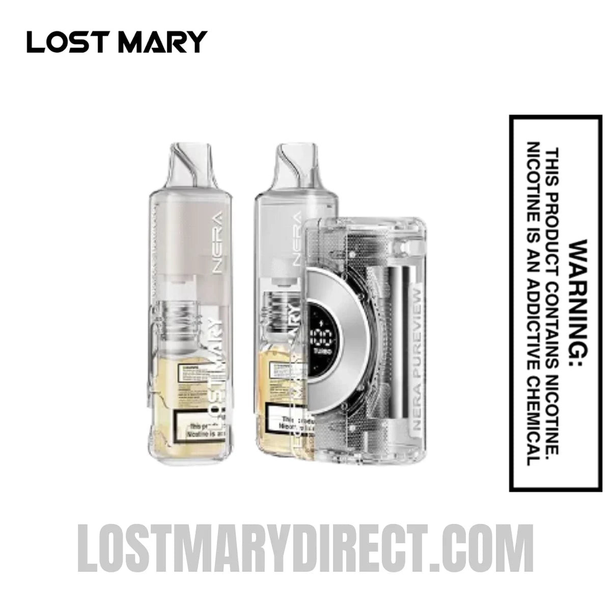Dragon Strawnana Lost Mary Nera Pureview 40K Vape Kit
