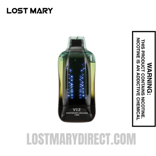 Raspberry Dragon Lime Lost Mary VIZ 55K Disposable Vape