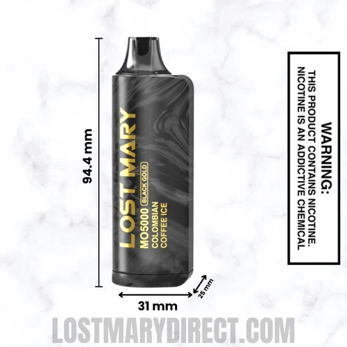 Colombian Coffee Ice Lost Mary MO5000 Disposable Vape Dimension