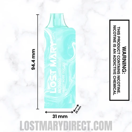 Berry Rose Duo Ice Lost Mary MO5000 Frozen edition Vape Dimension
